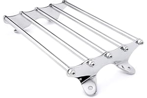 ZEMEX Gepäckträger Chrom Old Style für Harley Davidson Cruiser Indian Topcase Trike