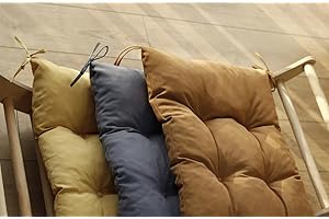 Olenka Coussin de Banc de Jardin Siègen Patio Meuble d'Extérieur intérieur terrasse Balcon Porche (150 x 40 x 8 cm, Jaune Moutarde)