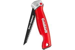 Goldblatt Folding Jab Saw, Bi-Metal Blade 8-TPI, Ideal for Cutting Drywall Wallboard Plywood