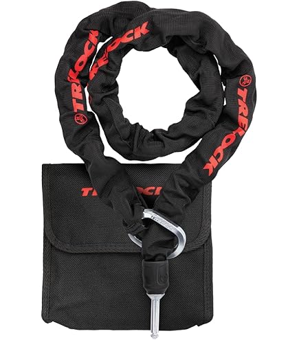 Trelock Einsteckkette 150cm - 8mm Stahlkette Für Fahrradsicherheit