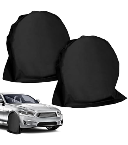 Cartrend Copricerchio Per Caravan E Camper - Tessuto Poliestere, Per Ruote Fino A 14 Pollici, Con Occhielli