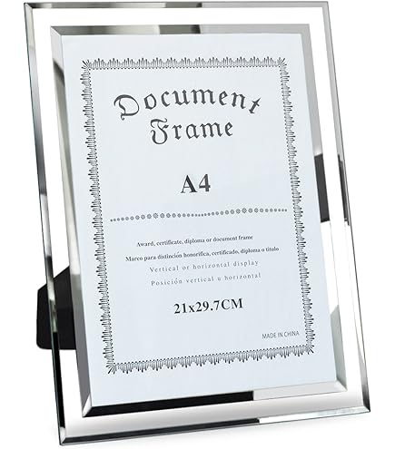 CAPESTORE Gebogen fotolijst voor foto's van concaaf glas, cadeau-idee (transparant, 13 x 18 cm, verticaal