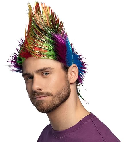 WIG ME UP - 90891-ZA60TZA1 Perruque Femmes Hommes Carnaval 80s Wave