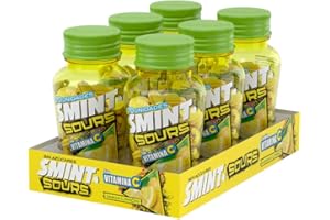 Smint Sours Limón, Caramelo Comprimido Sin Azúcar - 6 unidades de 49 gr. (Total 294 gr.)