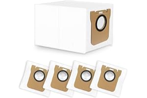 liveryde 5 Bolsas de polvo compatibles para Xiaomi X20+ / X20 Max / X20 Pro / X10 / X10 Plus, para Dreame L10 L10s L20 L30 Ultra, para JONR P20 PRO accesorios, 5 bolsas de aspiradora