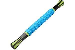 REEHUT Rodillo Masaje Muscular, Palo de Masaje Corporal, Rulo Masajeador Muscular para Aliviar Dolores y Rigidez de Músculos, Adecuado para Fisioterapia y Recuperación del Cuerpo