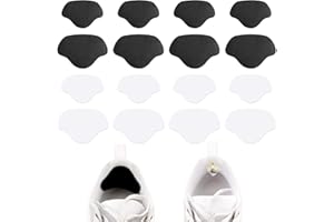 VIKSAUN 8 Paires Autocollants à Talons, Coussinets de Talon, Protection du talon, De Chaussures à Talon Semelles éviter Les frottements Stickers talon, empiècements de doublure de talon