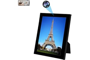 KALESER Spy Camera Frame, HD 1080P WiFi Hidden Camera with Frame, Mini Wireless Camera with Motion Detection, Remote Nanny Camera for Home Office Security Store