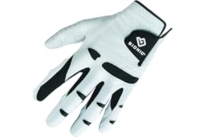 BIONIC GLOVE USA 2 x langlebige bionische StableGrip-Golfhandschuhe – patentierter stabiler Griff, echtes Cabretta-Leder, entworfen von orthopädischen Chirurgen
