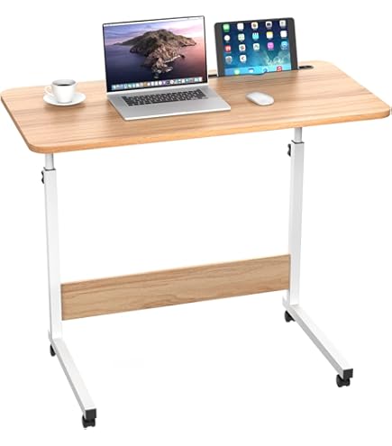 Zelf Bureau Maken BEXEVUE Bureau 80x40 Cm - Industriële Computertafel Met Metalen Frame | Kleine Werktafel Voor Kantoor Of Thuis MDF Werkblad Tafel