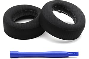 YIEJOYA Ersatz-Ohrpolster kompatibel mit Sony PS5 Pulse 3D Wireless Gaming Headset - atmungsaktiver Schaumstoff für PlayStation 5 PS5 Pulse 3D Modell - Geräuschisolierung & Gaming Audio