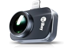 Kamera termowizyjna do iPhone'a, InfiRay P2 Pro Termowizor z makroobiektywem, Kamera termowizyjna o zakresie temperatury od -20°Cdo 600°C, działa na systemie iOS