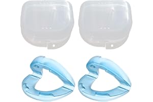 Katyjun Pack of 2 anti-snoring splints, teeth, night for men and women