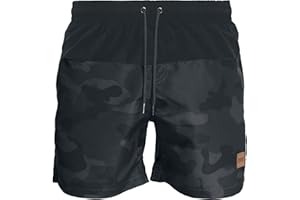 URBAN CLASSICS, Block Swim Shorts, Costume da Bagno Uomo per Mare e Piscina, Disponibili in Oltre 20 colori, Taglie XS - 5XL