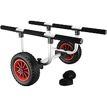 Zerodis Chariot De Transport Canoë Pliable Léger, Capacité De Charge Jusqu'à 70 Kg