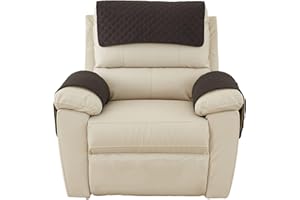 ELYSYSRL Funda para Reposabrazos De Sofá, Funda para Reposacabezas para Sillón Reclinable, Funda para Sillón, Protector De Muebles Acolchado Antideslizante (Color : #8)