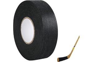 PUCIO Para Raquetas De Tenis, Lija Antideslizante Y Overgrip Autoadhesivo Para Hockey, Lija Antideslizante Para Golf, Tenis, BáDminton, Hockey, Raquetas Y Barras De Dominadas - 25 M (negro)