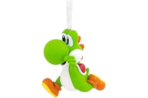 Hallmark Yoshi Christmas Ornament, Nintendo Decoration, Super Mario Bros Decoration, Hanging Ornament, Gifts for Christmas