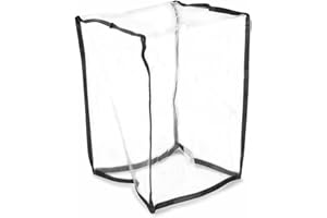 BeamZ AC100 - Regenschutz für Uplights, Rain Cover für Beleuchtung, Uplights, LED PAR, Moving Head, Wasserdichte Hülle, Waterproof und Outdoor- Transparent