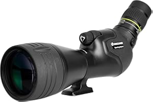 VANGUARD Endeavor HD 65A Angled Spotting Scope with 15-45x Zoom Eyepiece and Stay-On Case