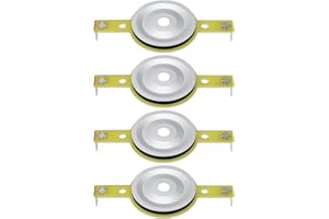 The Lord of the Tools Lot de 4 diaphragmes d'aigus à bobine vocale en titane 25,4 mm compatibles avec PRV Audio RPTW350Ti TW350Ti
