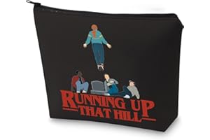 WZMPA MAX - Bolsa de Maquillaje con Cremallera para fanáticos de programas de televisión Running Up That Hill