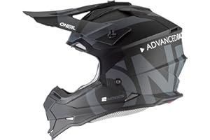 O'NEAL | Casque de Motocross | MX Enduro | Coque en ABS, Conforme à la Norme de sécurité ECE 22.05, aérations pour Une Ventilation et Un Refroidissement optimaux | Casque 2SRS | Adulte