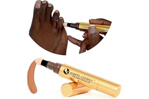 CORN-CEALER | Toe Corn Makeup That Instantly Hides Toe Corns | Water-Resistant | Foot Care | Body And Scar Blemishes | Tattoo Cover up | Gifts For Her (Chestnut)