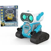 S-023 4568 MAVİ-SARI UK FF ŞARJLI 2 4G ROBOT ARABA