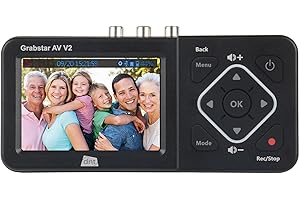 dnt Video-Digitalisierer Grabstar AV V2, HDMI, Windows, für analoge Video-Quellen, speichert auf USB/SD, Composite/S-Video, DNT000025