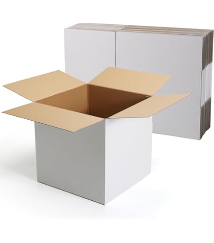 Verhuisdozen 80x50x40 Cm - 5 Stuks Stevige Golfkarton Dozen, Licht, Solide En Robuust, Made In Italy