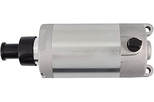 WOOSTAR 9 Dents Démarreur électrique Remplacement pour YFM25R YFM250 YFM250SE RAPTOR 2008-2013 XT250 Serow 250 XG250 250cc 350cc ATV 4 Roues Quad