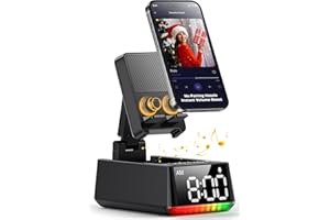 BBL Bluetooth Speaker White Elephant Gifts:Induction Cell Phone Stand HD Sound Gift for Men Women Adults Birthday Christmas Secret Santa,Kitchen Gadget Mom Wife Dad Husband Teen Stocking Stuffers