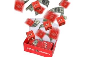 GENERIC Surprise Gift Box Explosion for Money, 2026 New Merry Christmas Surprise Gift Boxes, Folding Bouncing Money Gift Box for Xmas, Birthday Surprise Money Explosion Box (Red, 10 Count-Pack of 1)