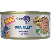 Supreme Cat Purrfect Tiftiklenmiş Ton Balıklı &amp; Somonlu Konserve Kedi Maması 70 gr Tahılsız Yaş Kedi Maması