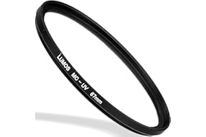 JIEYONGXIANG LUMOS PRO UV Filter - 67mm - optisches Glas mit MC Anti-Reflex-Vergütung - präzise Metallfassung - flaches Slim Design, matt schwarz