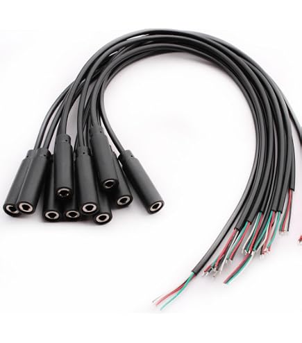 CONNETTORE PRESA JACK 3.5mm STEREO 4 pin CUFFIE femmina 3,5 mm audio cavo PJ-32A