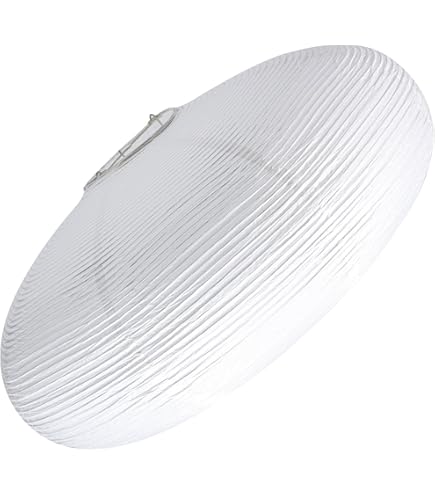 GURU SHOP Papier Hängelampe - Handgeschöpftes Lokta Papier, 24x28x28 Cm | Weiß Mit Bunten Blümchen