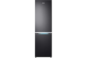 Samsung RL36R8739B1/EG Kühl-/Gefrierkombination, 202 cm, 357 ℓ, Kitchen Fit, Cool Select Plus, Grifflicht, Premium Black Steel