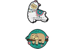 Legami ENA0004 Cutie - Juego de 2 pegatinas de metal Take It Easy