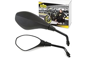 AREA LONGBOARD Rückspiegel Spiegel Set kompatibel mit BMW R 1200 GS, Adventure/kompatibel mit Husqvarna Nuda 900, R (V20)