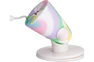 tweexy Hinge Untippable Vinyl Weeding Scrap Collector | Smartgrip Anti-Spill Airlock Suction Weeding Vinyl | HTV Crafting Adhesive Paper Sheet Holder | Weeding Tools for Vinyl (Unicorn)