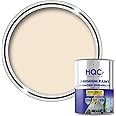 HQC Weather Shield Magnolia Smooth Masonry Paint | 1L in 30+ Colours | Storm Proof, Scrub Resistance & Waterproof | Weatherproof Technology Designed with Acrylic Resin for Ultimate Protection