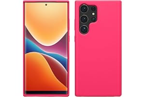 kwmobile Carcasa para Samsung Galaxy S23 Ultra Funda - Case TPU Silicona para Smartphone - Suave Protector antigolpes para móvil - Apto Carga inalámbrica - Rosa neón