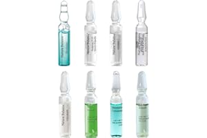 ‎NATURA BALANCE 24 Ampullen 8 Sorten Hyaluron Serum 2ml Augenfalten Kollagen Retinol Fruchtsäure Hyaluronsäure Vitamin C Gesicht Kur Gesichtspflege Geschenkset Feuchtigkeit Frauen Damen Geschenk Weihnachten