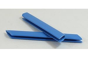 Planet Pool Profilverbinder für Handlauf/Bodenschiene Q4, Q2, Q5 (Beutel 12 Stück) blau