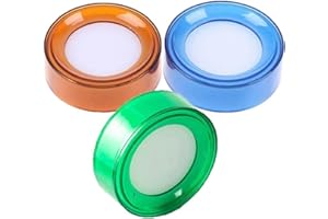CASILER 3pcs Dito Bagnato Spugna Finger Smorzante Dito Bagnata Spugna Damper Count Carino Soldi Carta Creativa Custodia Rotonda Creativa