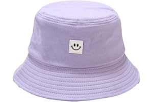 JFAN Gorro Pescador Algodón Sombrero de Cubo Plegable Verano Sombrero de Sol Playa Bucket Hat Gorro de Pescador para Mujer y Hombre