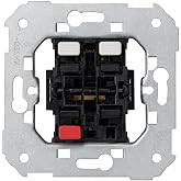 CABLEPELADO Set of 2 switches | Double Switch Mechanism | 10 AX 250V | with quick blasting system | Suitable for Simon 75, 82