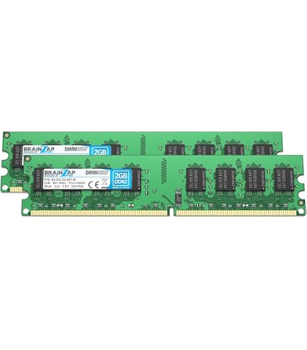 Barrette RAM DDR2 Swissbit 2Go PC2-5300U 667Mhz - 240 Broches, 2Rx8, Occasion En état Fonctionnel